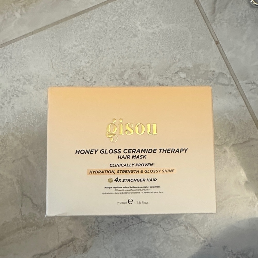 Gisou Honey Gloss Ceramide Therapy Hair Mask - Cream